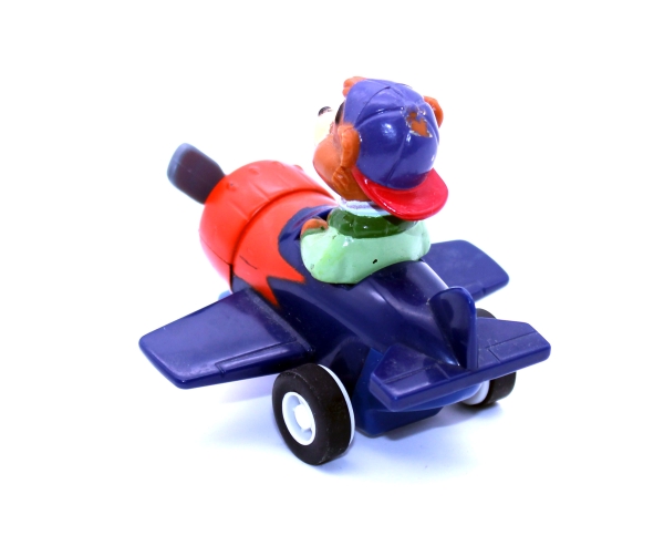 Disney Talespin (Happy Meal Beilage) Kunststoff Figur: Kit Wolkenflitzer im Flugzeug